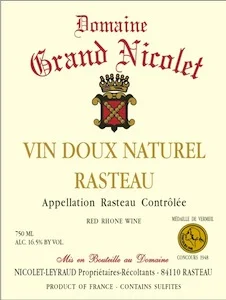 Rasteau Vin Doux Naturel NV
