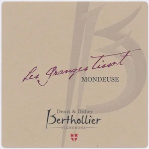 Mondeuse Les Granges Tissout
