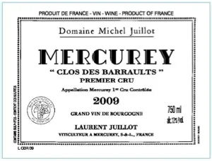 Mercurey 1er Cru "Clos des Barraults" Blanc