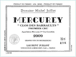 Mercurey 1er Cru "Clos des Barraults" Rouge