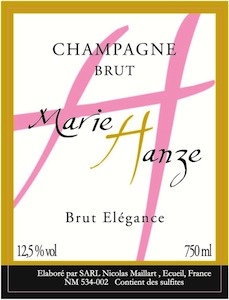 Marie Hanze Champagne Brut Rosé NV