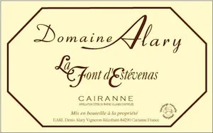 Cairanne "La Font d'Estevenas" Blanc