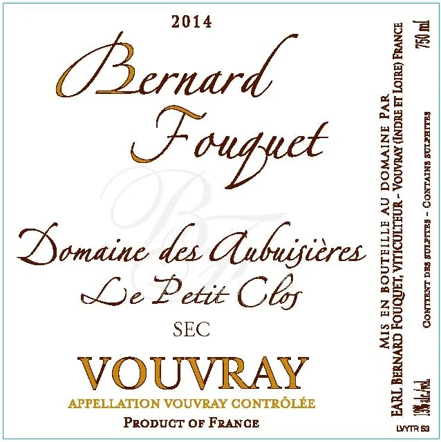 Vouvray Le Petit Clos