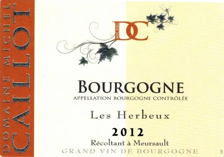 Bourgogne "Les Herbeaux"