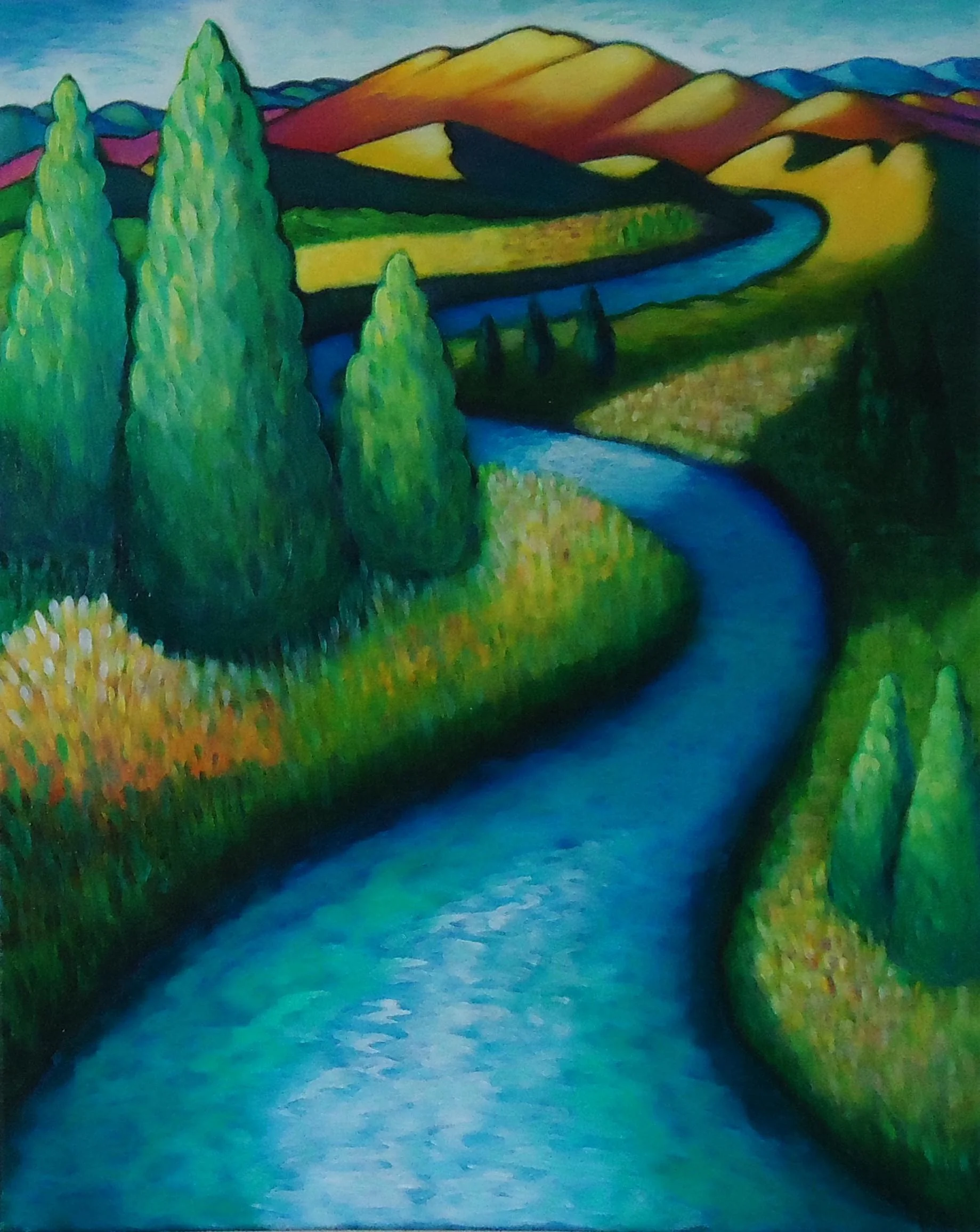 #49 LANDSCAPE RIVER