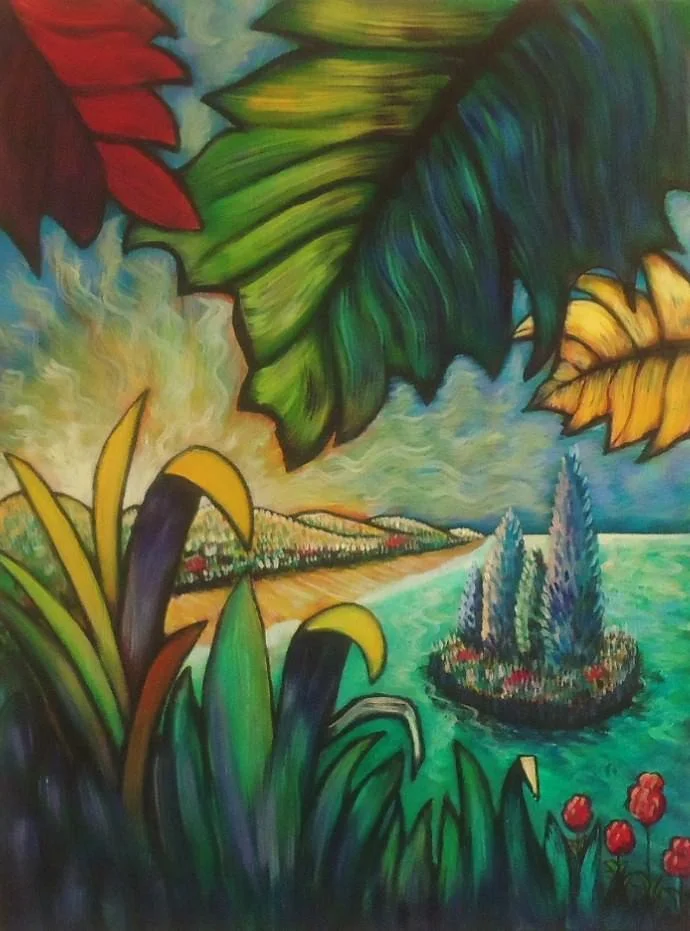 95 Landscape Big Leaves 1 Iland.JPG