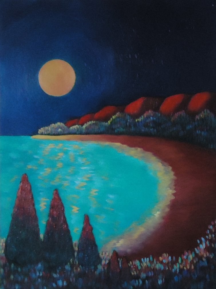 99 Three Trees  Moon.JPG