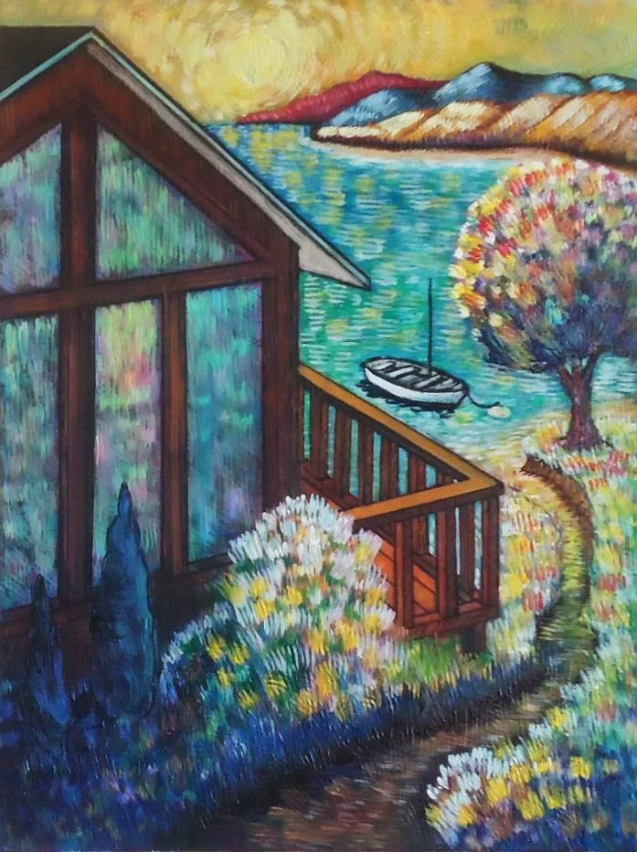 190 Chalet And Boat.JPG