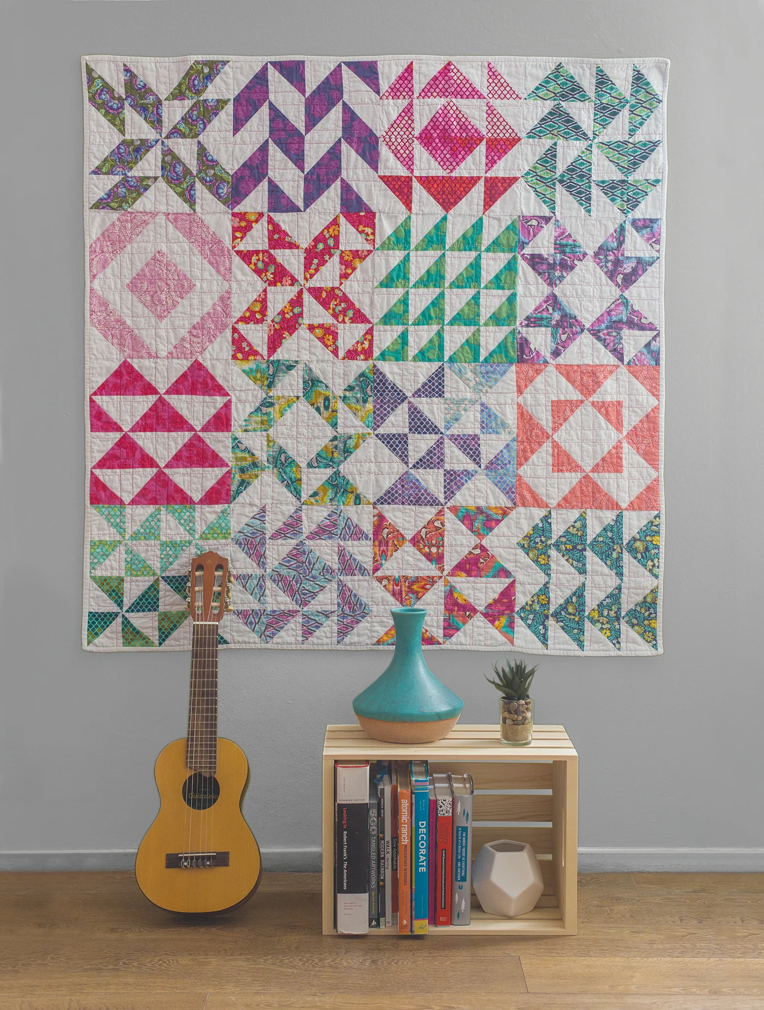 Half and Half Quilt Pattern + Block Gallery