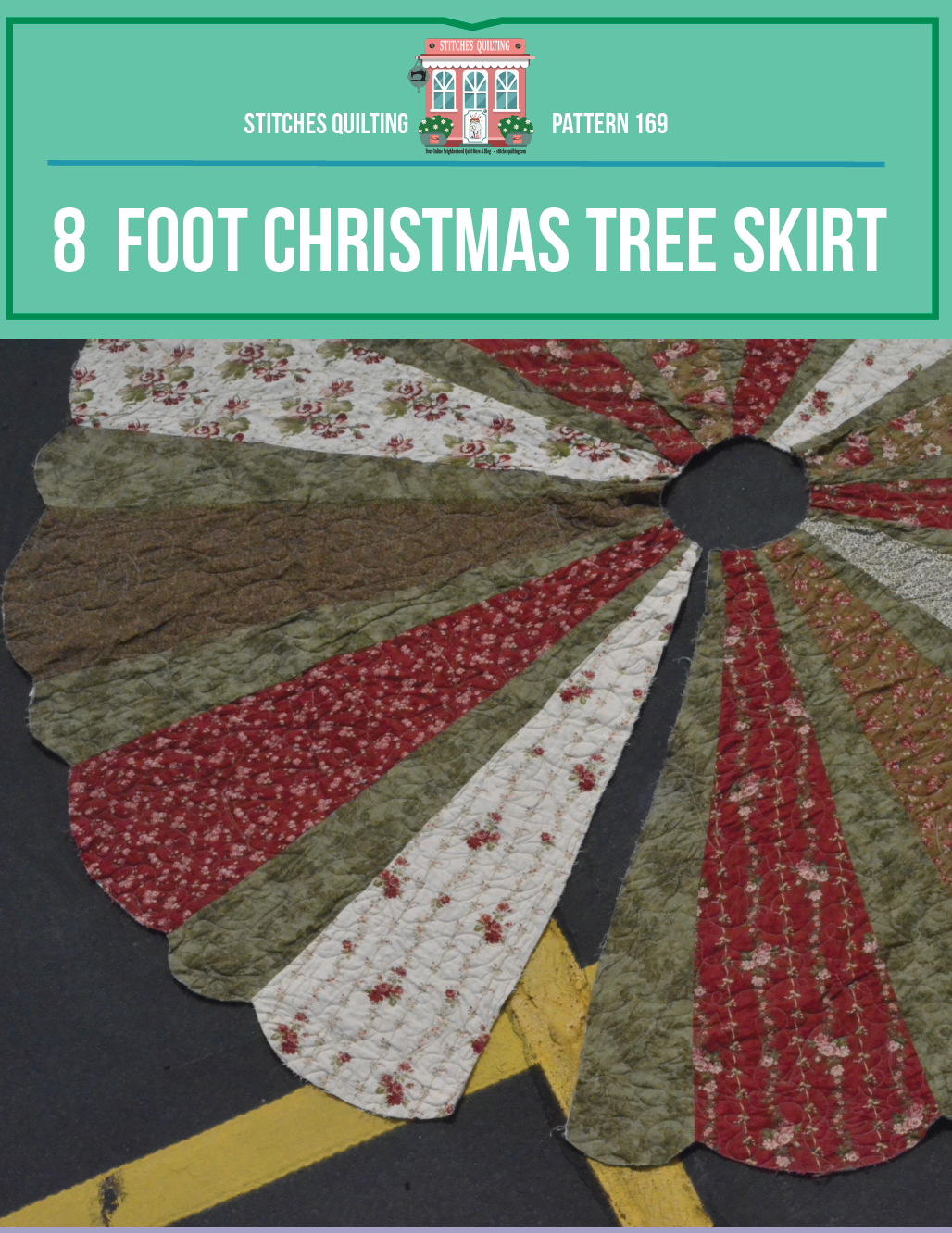 Stitches Quilting - 8' Giant Tree Skirt.png