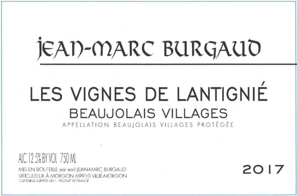 Jean Marc Burgaud Morgon - Côte du Py