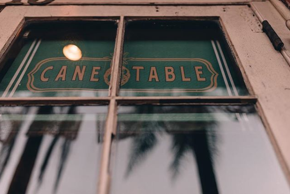 Cane and Table