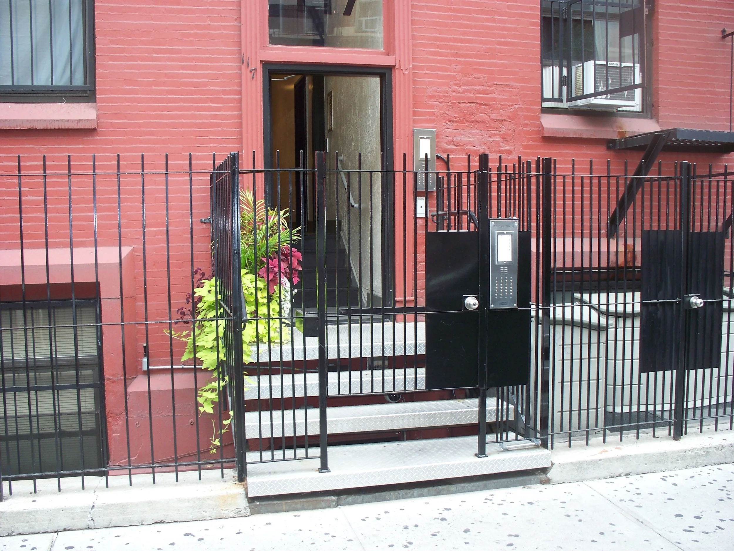 117 E. 11th Street: Front Stoop AFTER