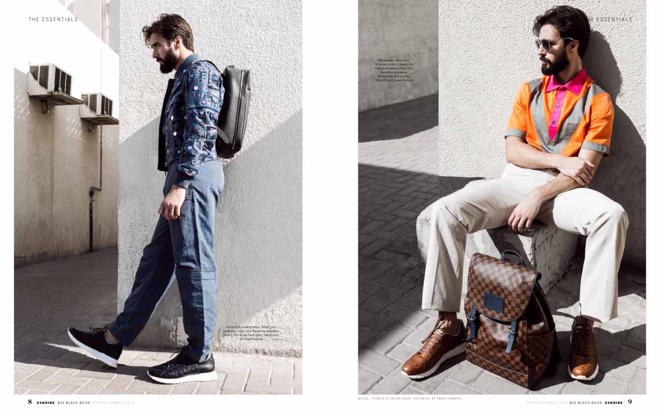 Louis Vuitton SS15 for Esquire Middle East — kate hazell