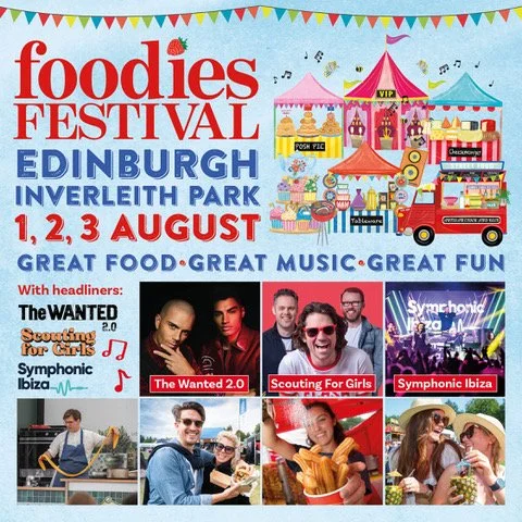 £700 worth of Foodies tickets to WIN (2 pairs of Weekend VIP's & 1 Family)