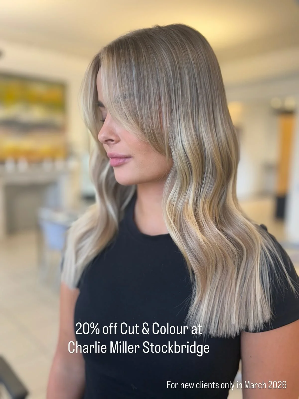 In March, enjoy 20% OFF Cut &amp; Colour at @charliemillersalons Stockbridge&hellip;

This offer is exclusive to Stockbridge Local, perfect for refreshing your locks for spring.

Their team are some of the best in Edinburgh &mdash; whether you&rsquo;