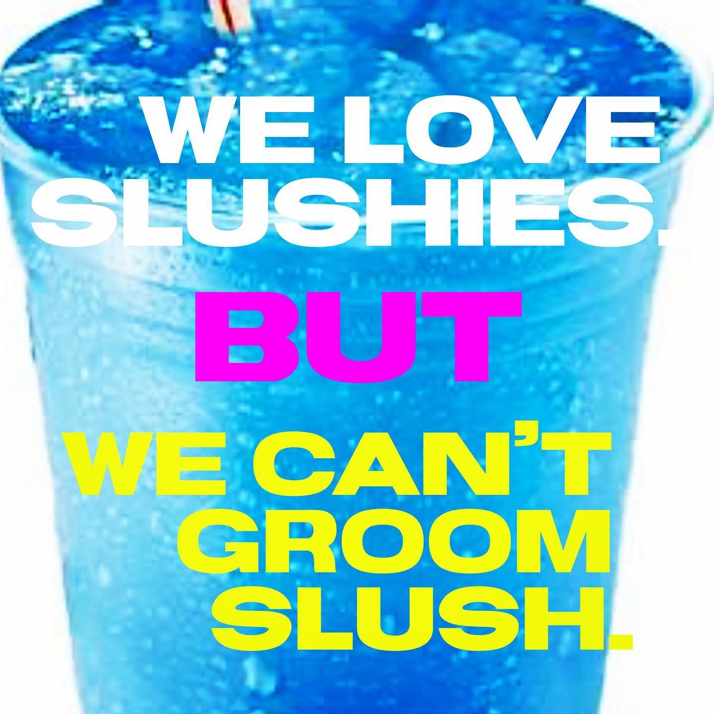 We like slushies as much as anyone, but you can&rsquo;t groom slush: it packs down to ice. 

We hope to groom Sunday AM after the snow (slush) converts to frozen granular after tonight&rsquo;s forecast cooldown. Unfortunately, we won&rsquo;t know wha