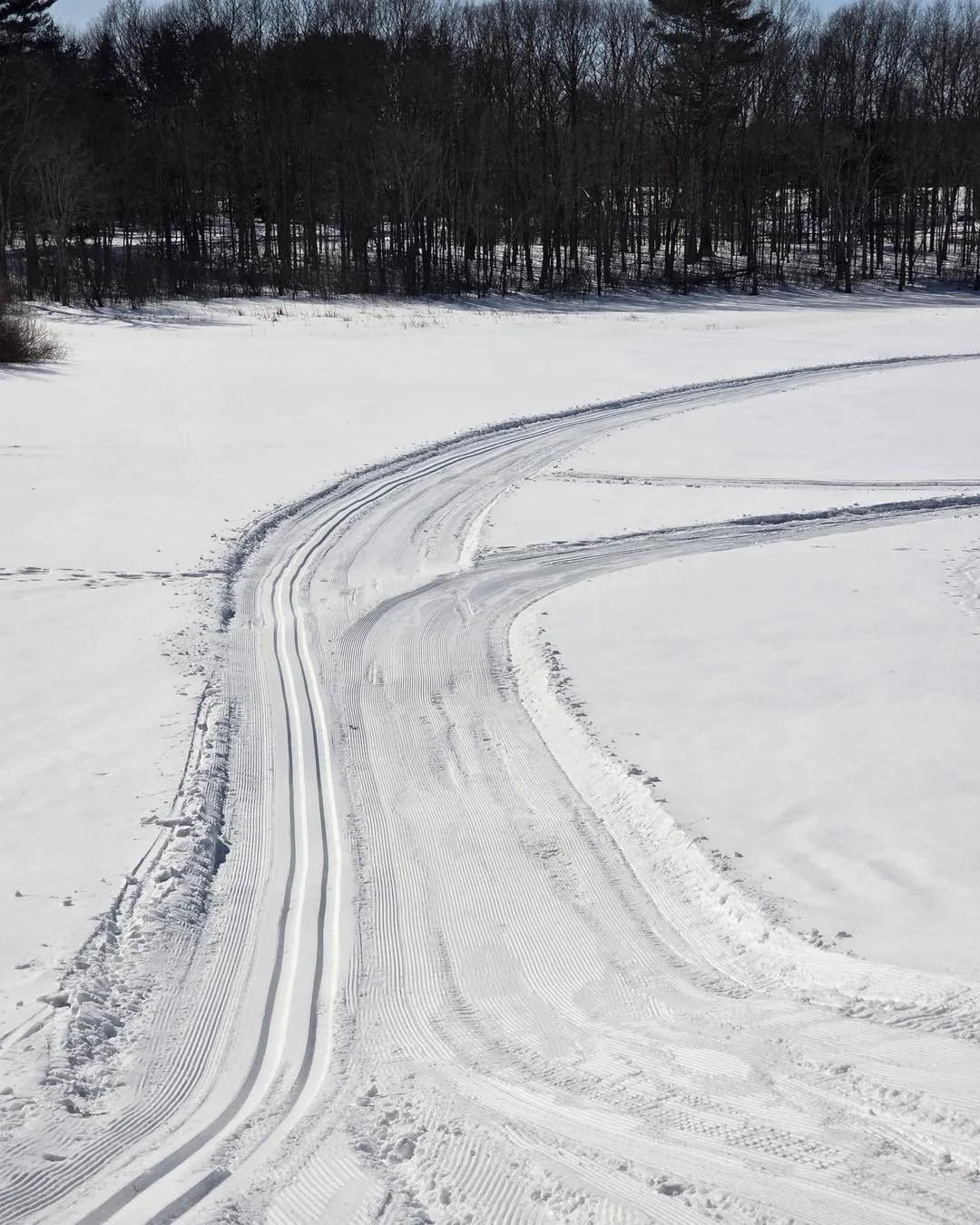 Grooming Report
Tuesday, 3/3/26

Groomers Aidan and Tony focused on grooming the Bio labs field across Route 1A from @Appletonfarms. This can be accessed from the soccer field parking lot directly off Rt.  1A. We don&rsquo;t often have sufficient sno