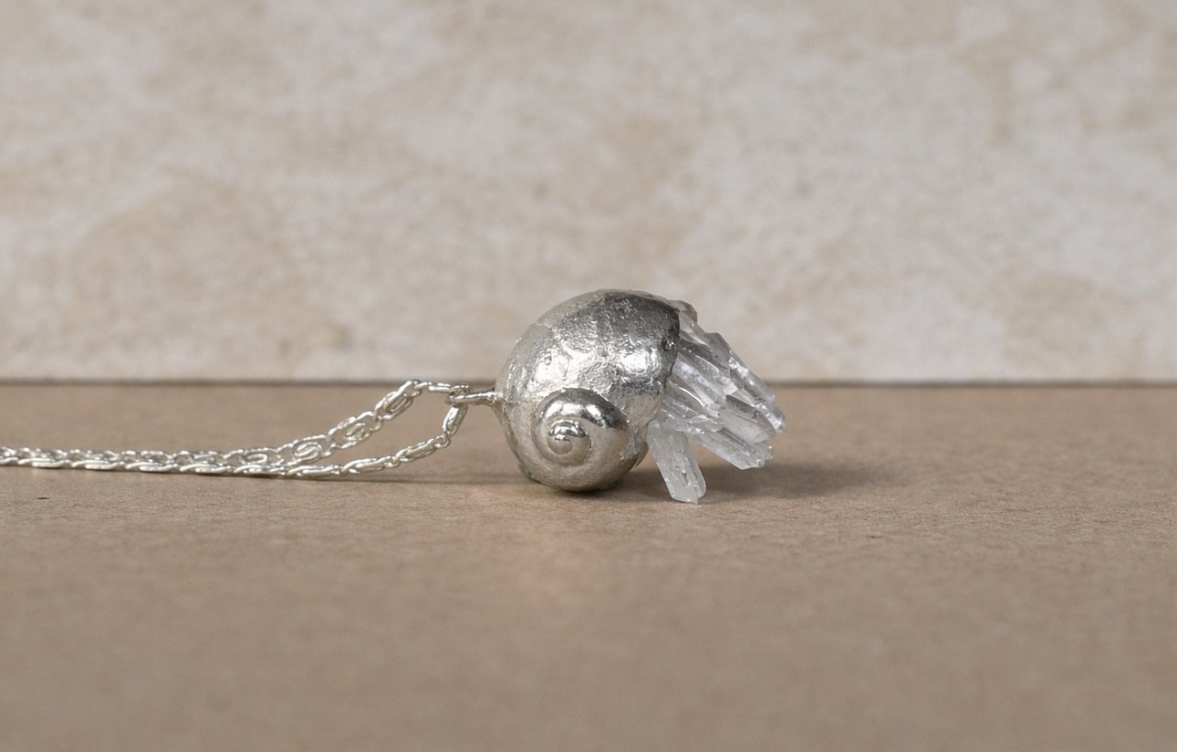 Small Creature Necklace | Sterling Silver