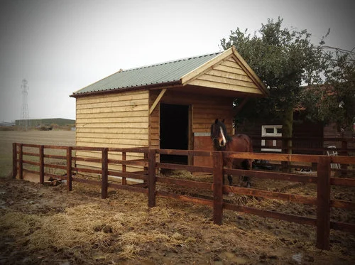 High quality fencing provides a safe, secure environment for a horse or pony