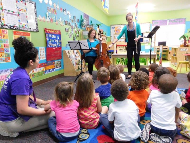 Lexington Flute Teacher with preschool