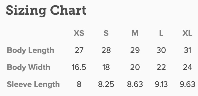 Don’t see your size? No worries. Email us so we can help get you the size you want!