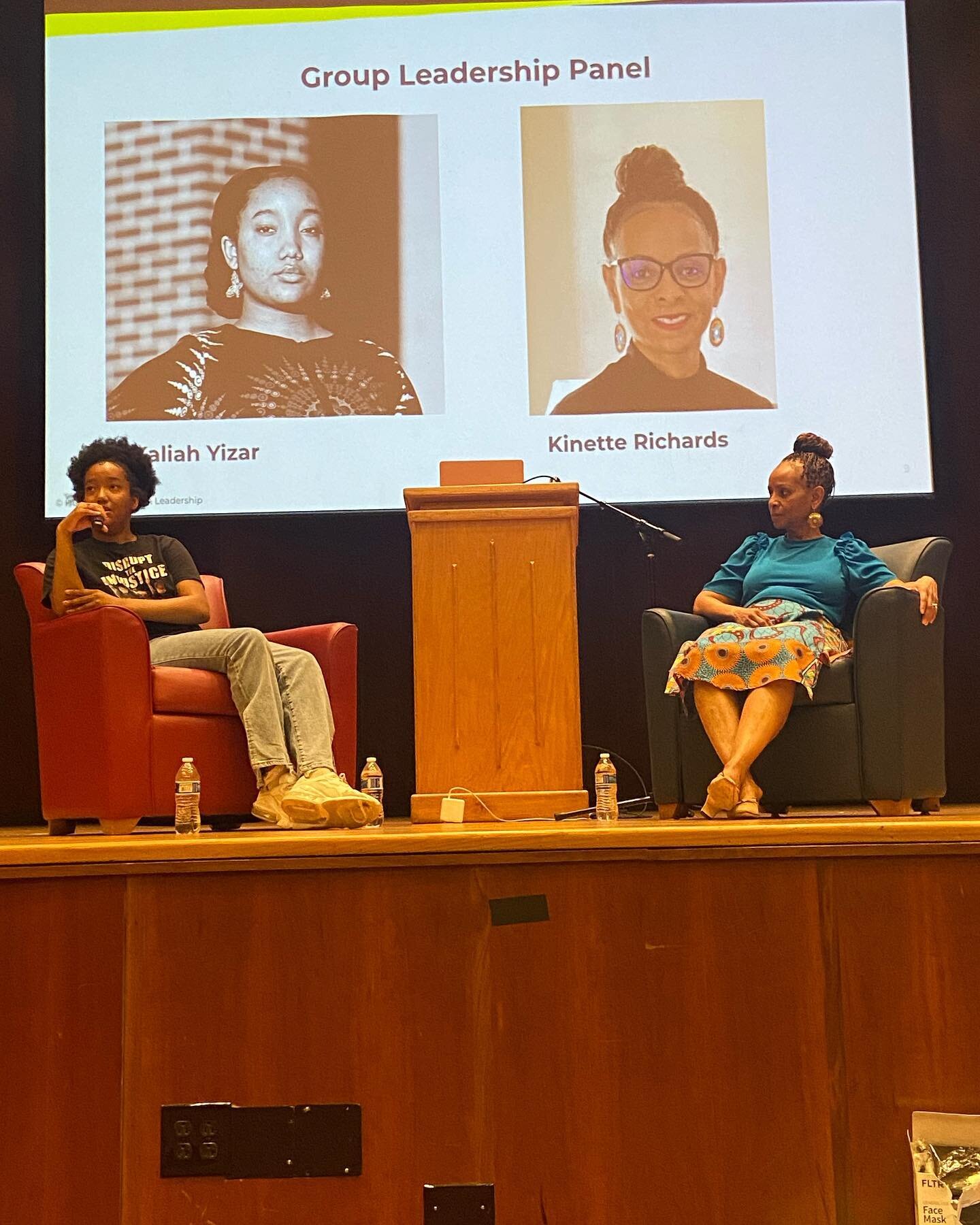 &ldquo;How do I pay this world forward and how do I pay this world backward? Did I leave this place better than when I found it?&rdquo; 

Powerful words from our group panelists, Kaliah Yizar and Dr. Kinette Richards. We are so grateful they could co