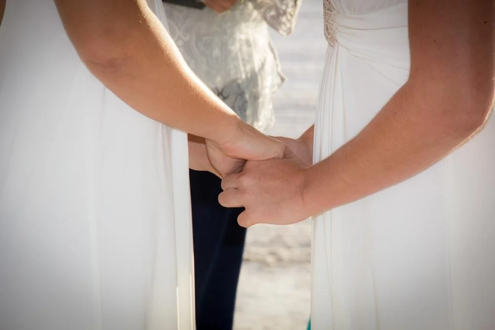 Nothing is more beautiful than feelings of love and anticipation our brides have as they get ready to exchange their vows. Love truly is love. #loveislove