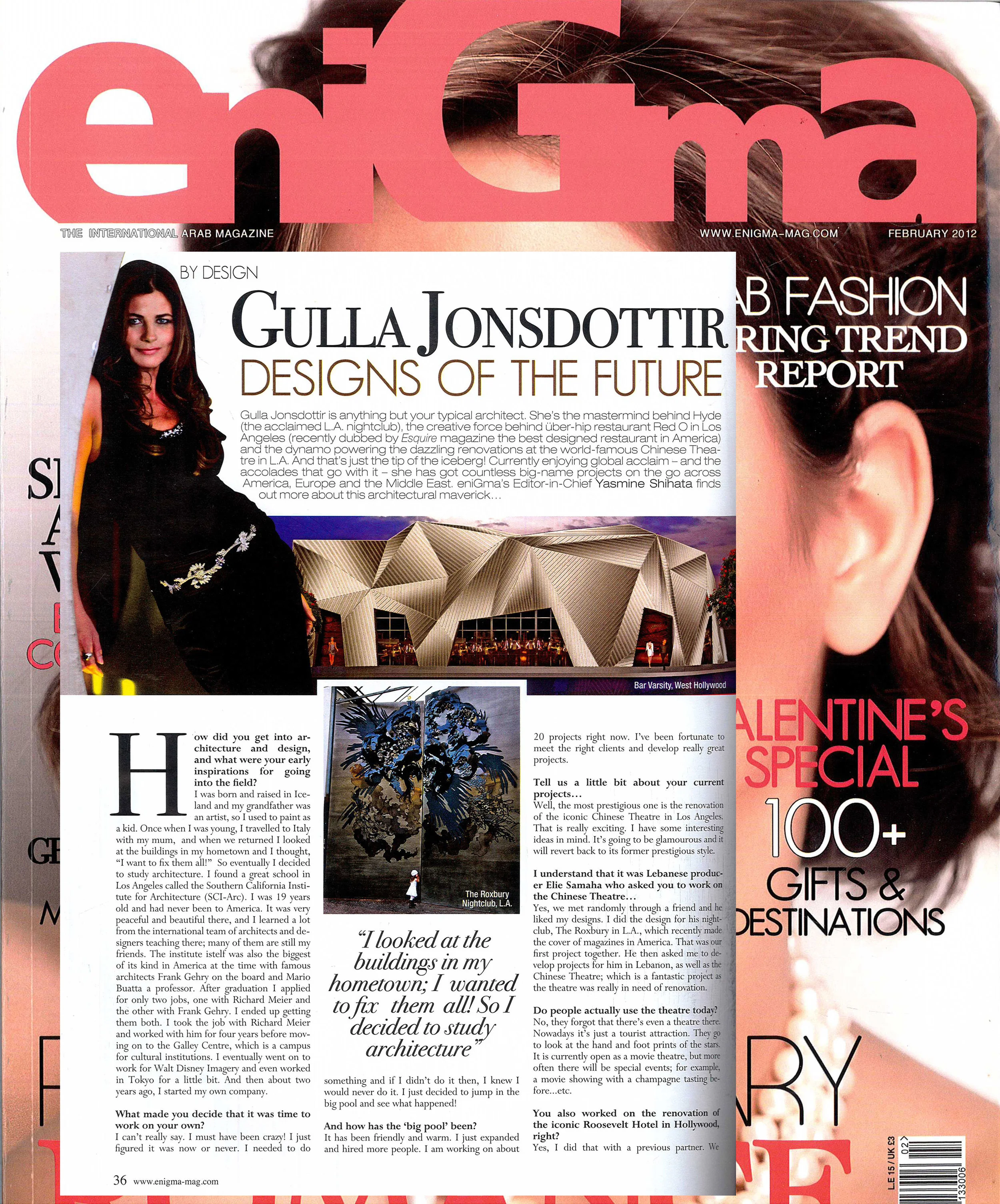   ENIGMA  FEBRUARY 2012 