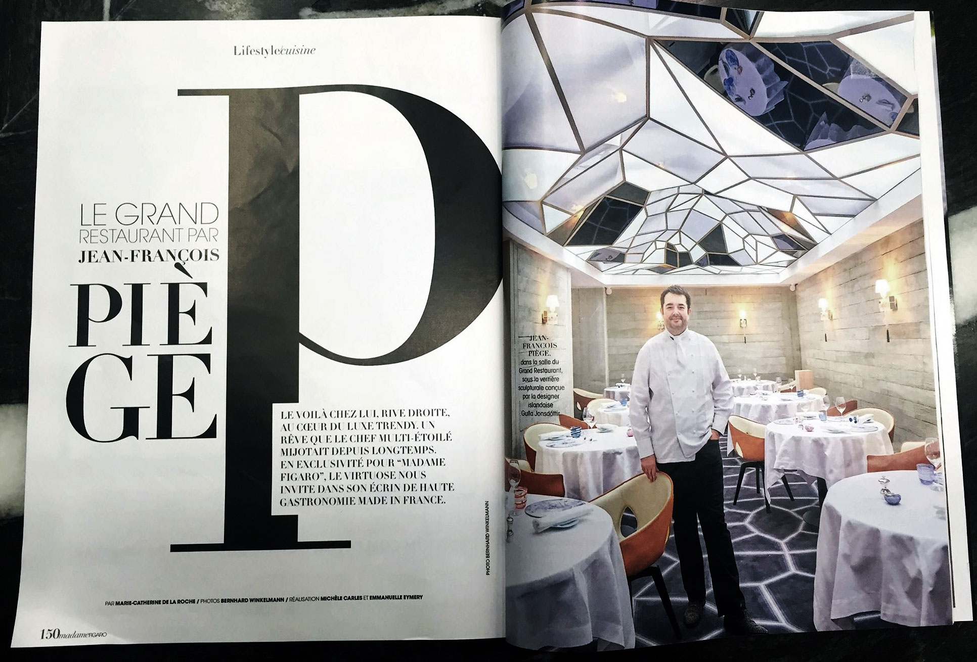   MADAME LE FIGARO    LE GRAND RESTAURANT  