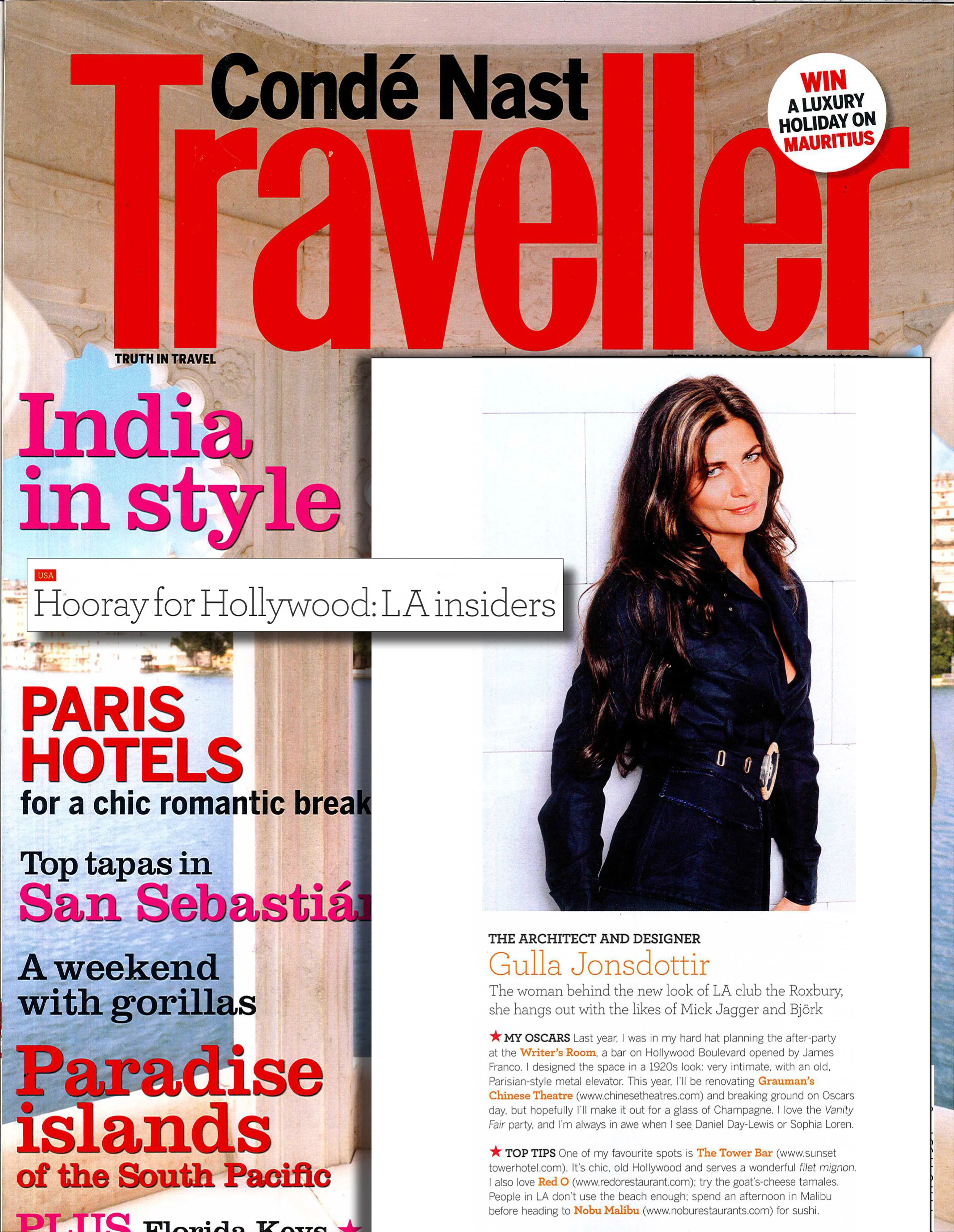   CONDÉ NAST TRAVELLER  FEBRUARY 2012 