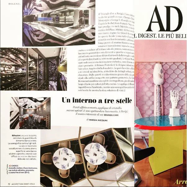   ARCHITECTURAL DIGEST ITALY  MARCH 2016 