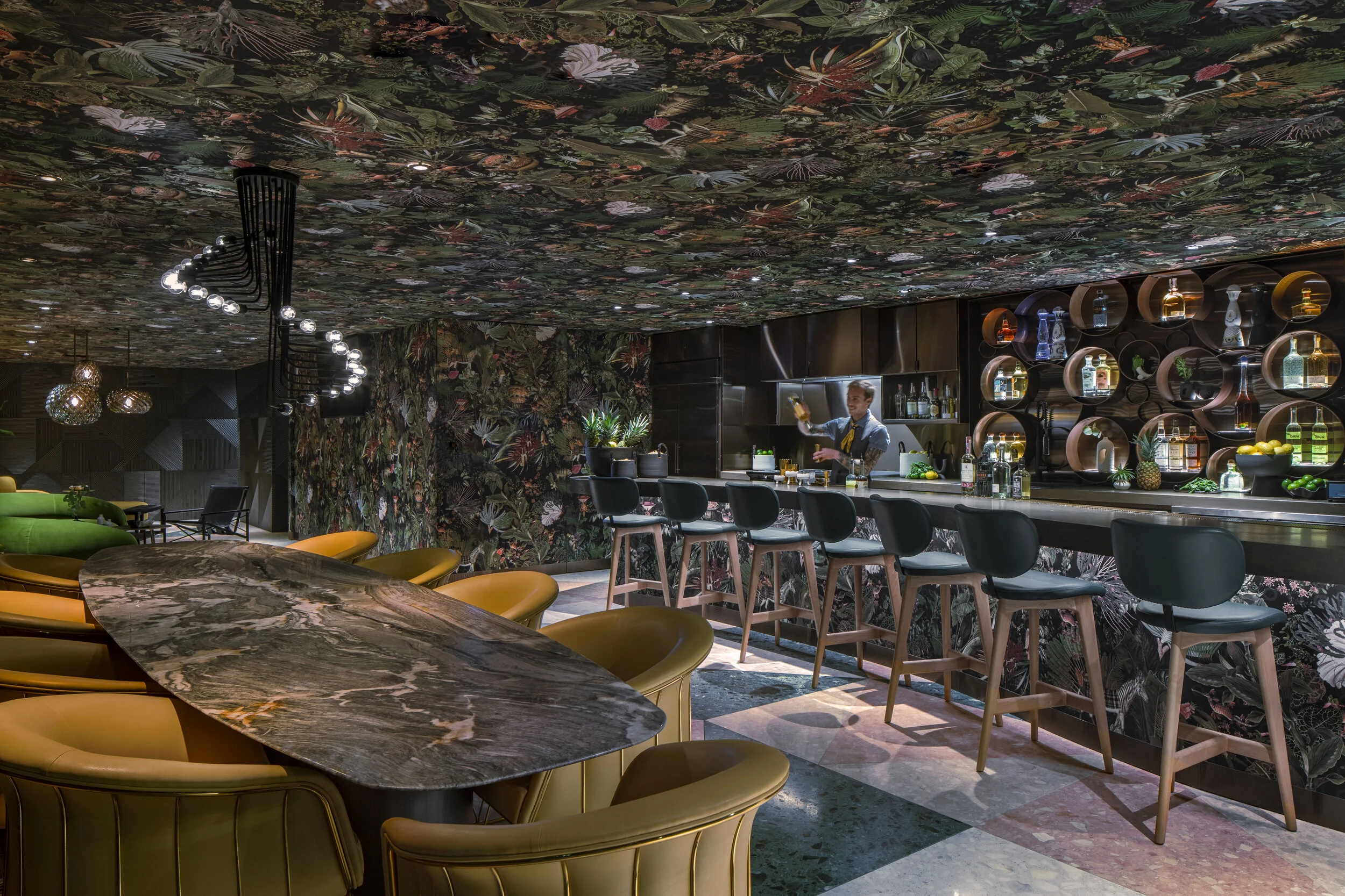 ESPERANZA APARTMENT DINING ROOM - BAR - KITCHEN.jpg