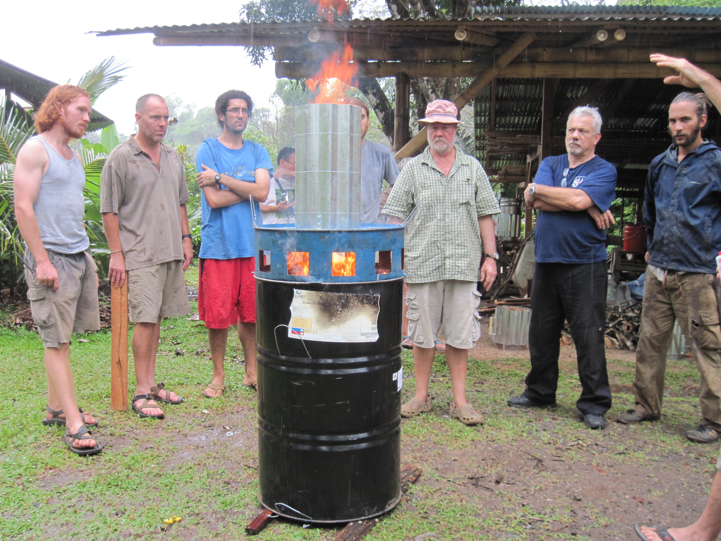 Permaculture Biochar Costa Rica