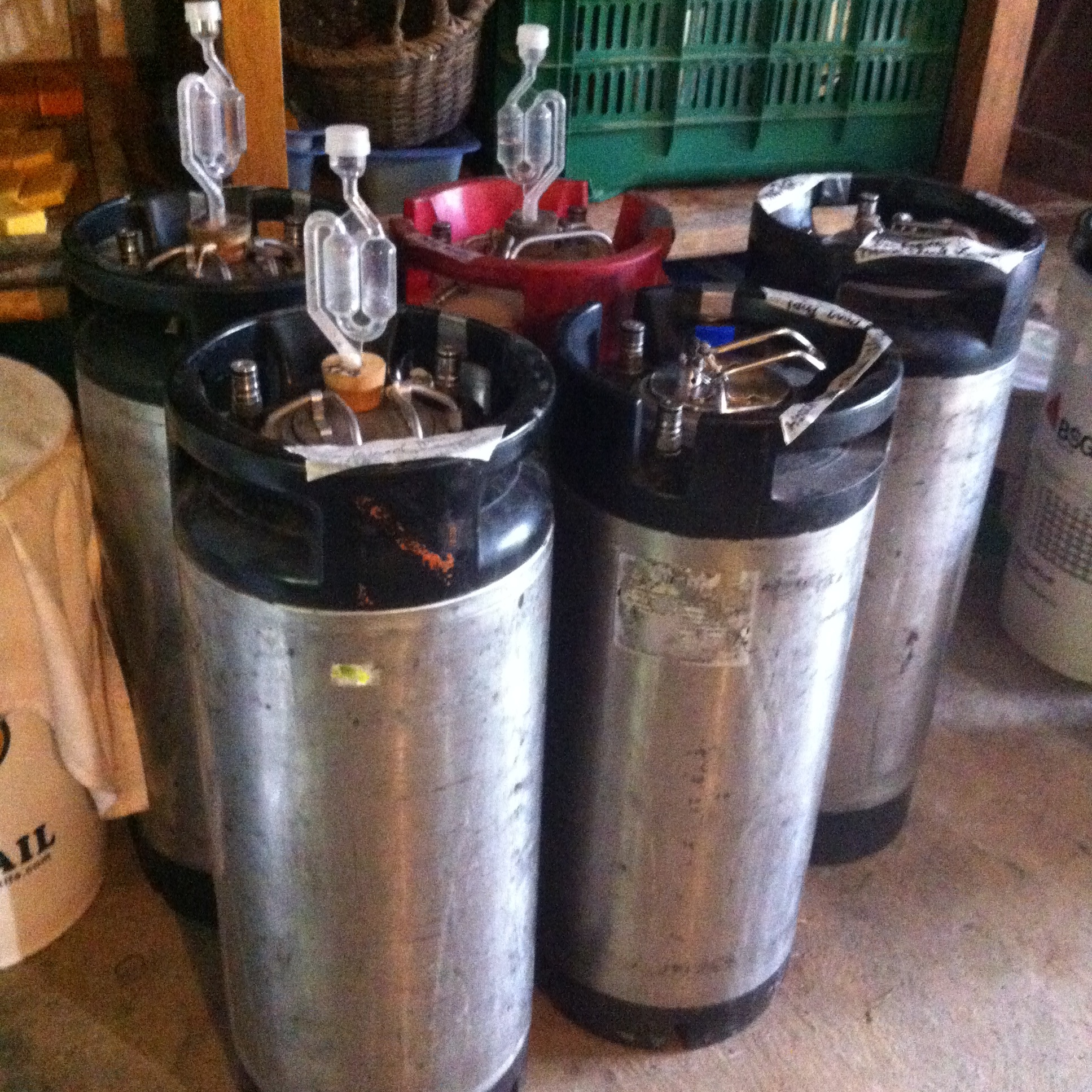 Our Corny Kegs