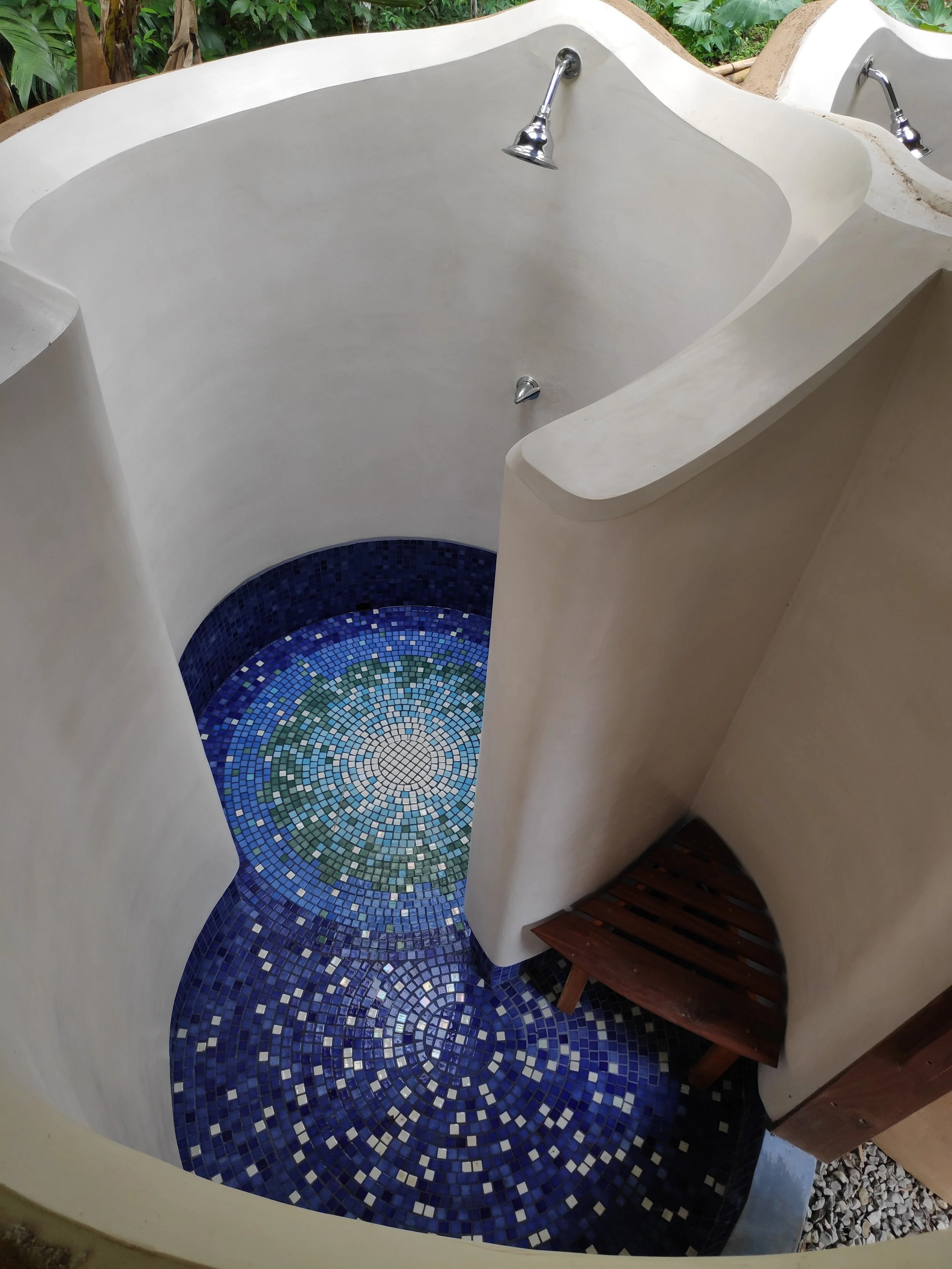 Building an Adobe Shower with Tadelakt Plaster