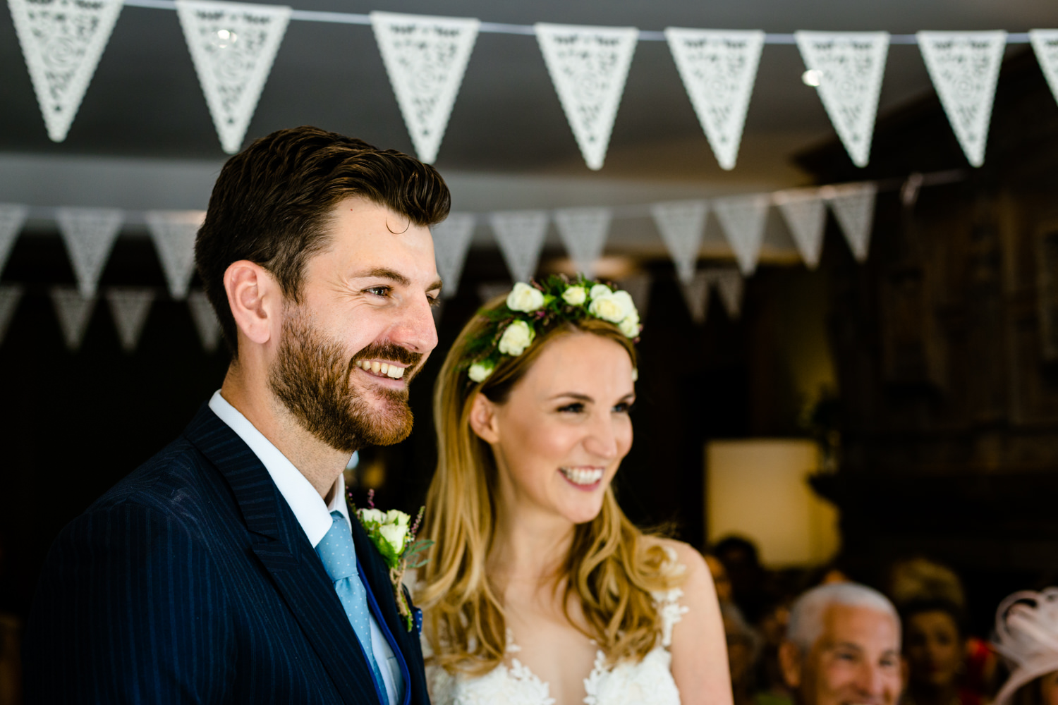Wedding ceremony wedding photos Whirlowbrook Hall Sheffield