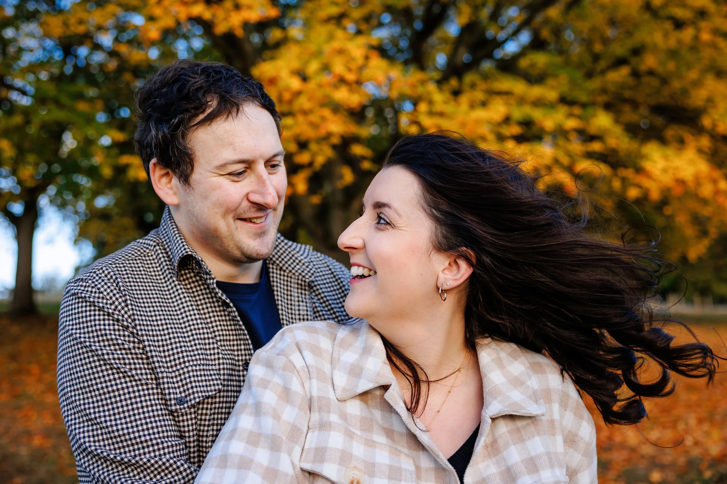 Courtney and Dan // Roundhay Park, Leeds pre wedding shoot