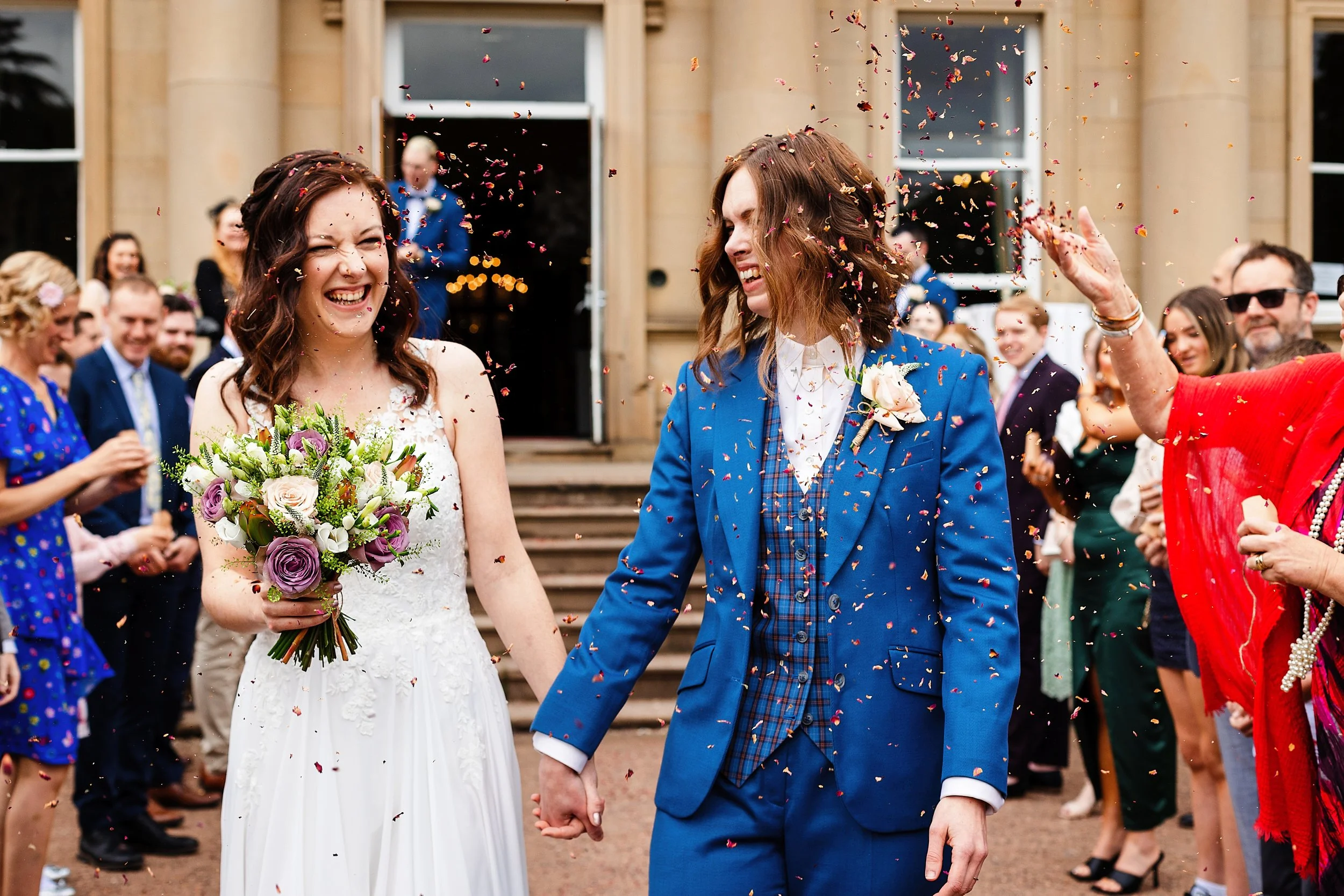 Laura and Steph // Wortley Hall, Sheffield wedding