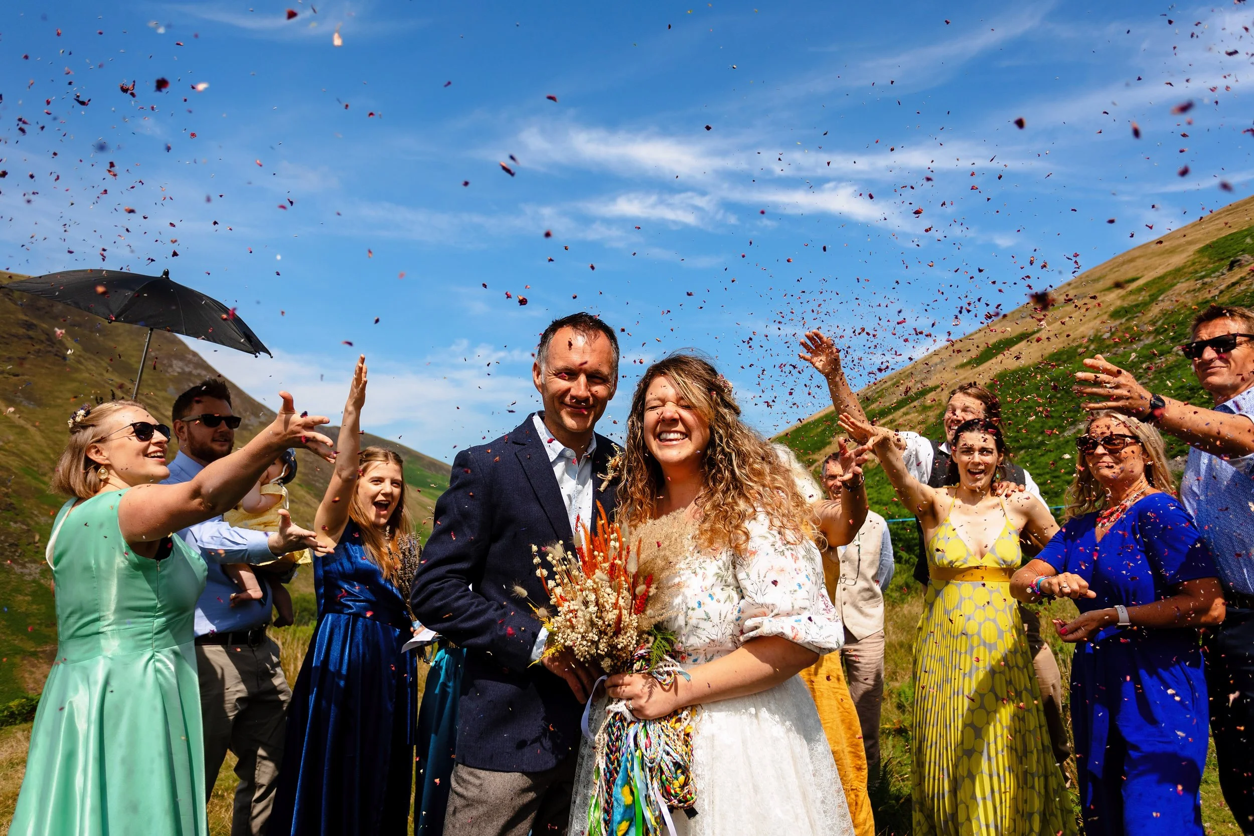Grace and Alex // Blencathra and Threlkeld Village Hall // Lake District Wedding Photography