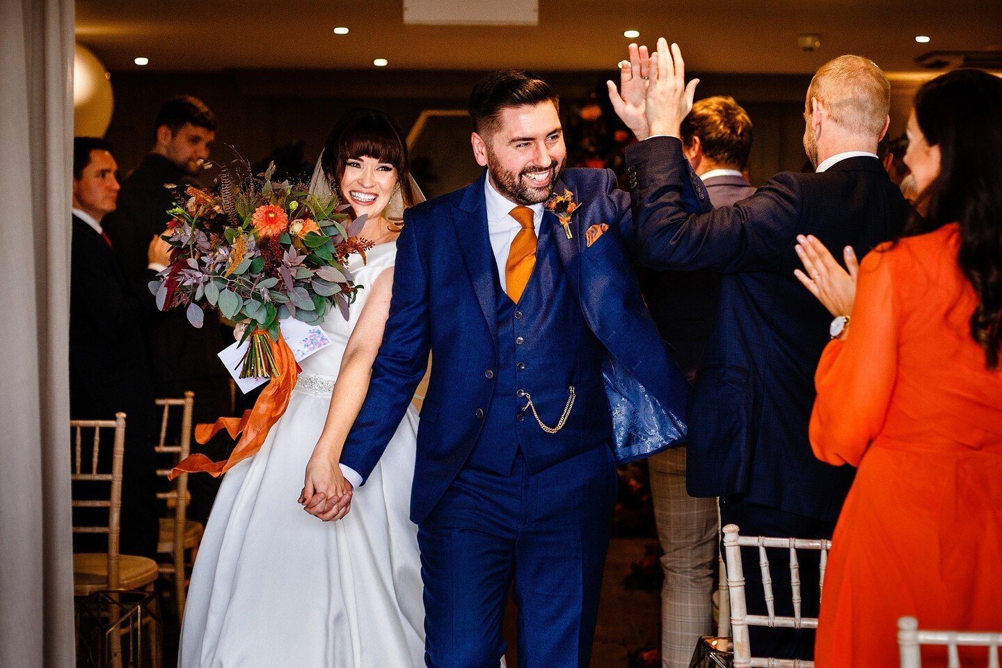 High five! Who is getting married this summer?! ⁠
⁠
We are super excited for all the weddings we have coming up over the next few months! 🤩⁠