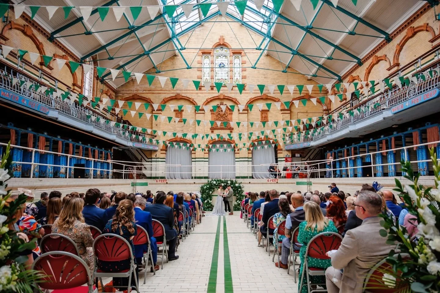 We are at @victoriabaths next week for their Wedding Open Evening on Wednesday 1st October. We cannot wait to meet couples considering this unique venue for their wedding day. We may have mentioned afew times before...but we got married there ourselv