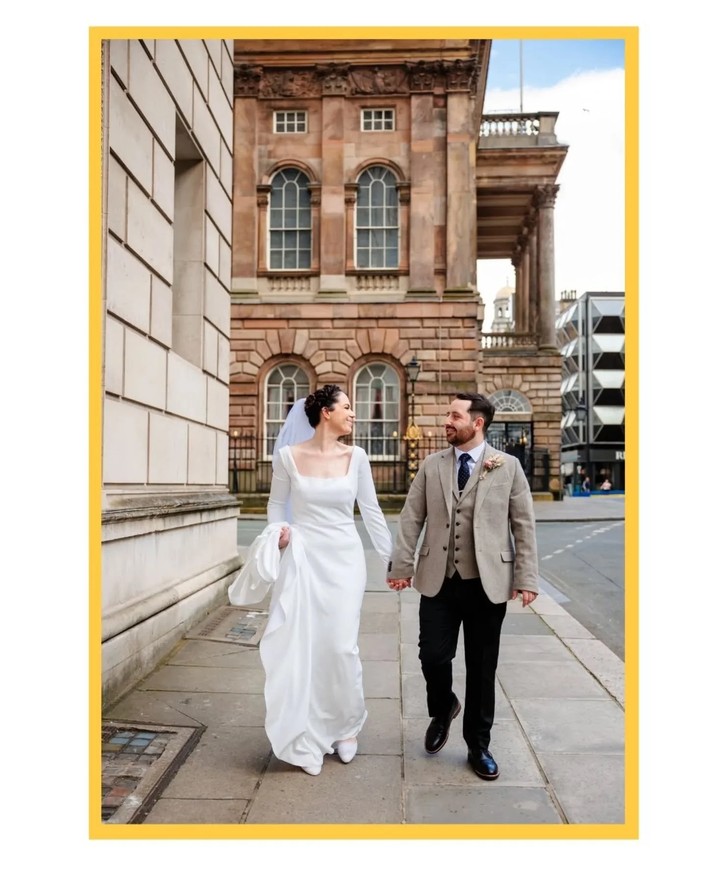Jen and Liam celebrated their first anniversary this month. They got married in the stunning Liverpool Town Hall before wandering down the road to party our favourite Oh Me Oh My. ⁠What a wonderful day it was and we got to catch up with one of our pa