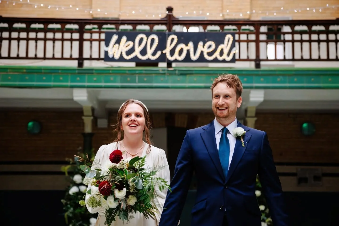 ❤️ Well Loved ❤️⁠
⁠
We had a wonderful evening last night at the @victoriabaths wedding open evening. We chatted to some lovely couples and caught up with some other fantastic suppliers. It certainly is a venue that is &quot;well Loved&quot; It is so