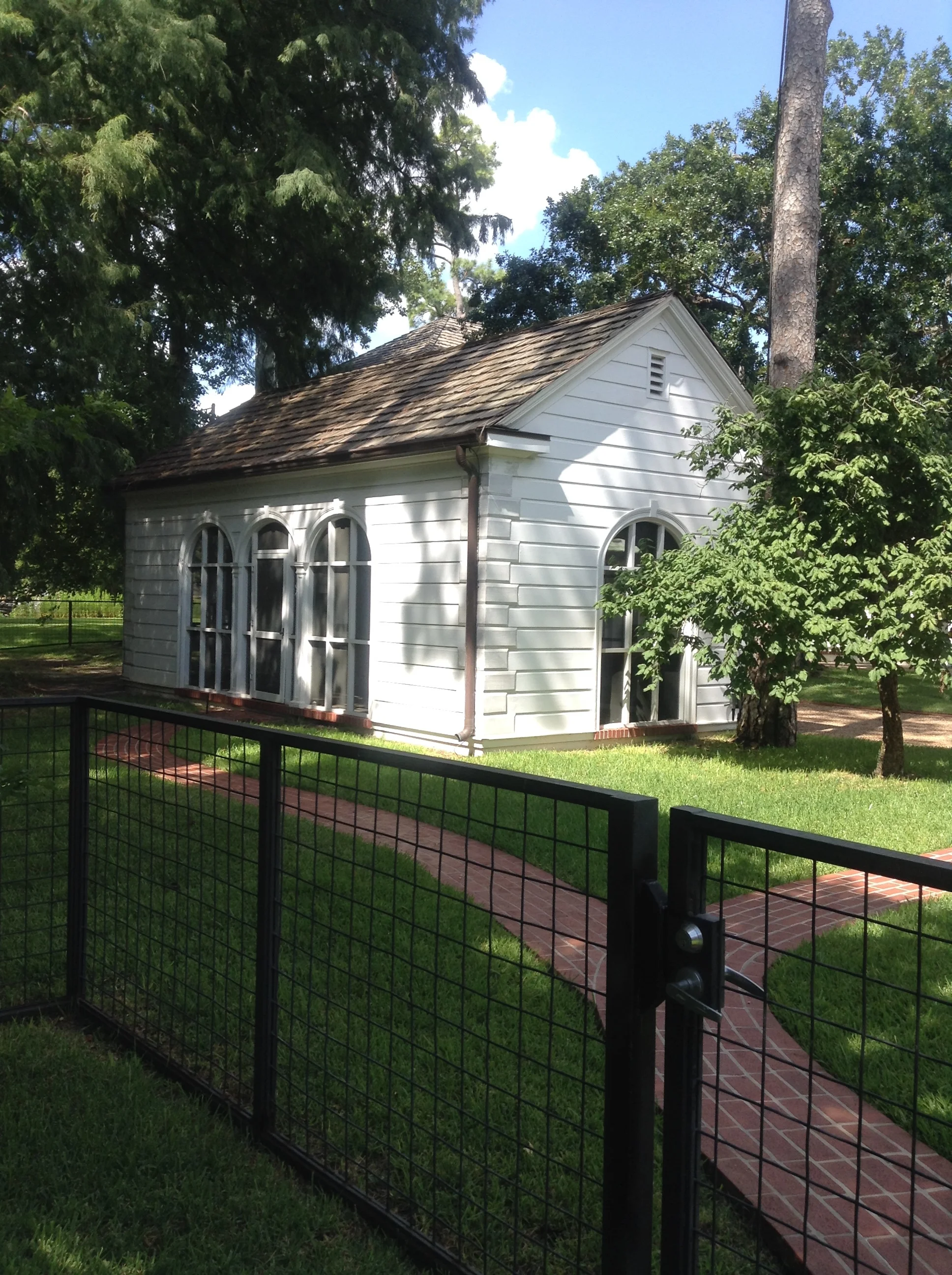 River Oaks Porch and Pool House