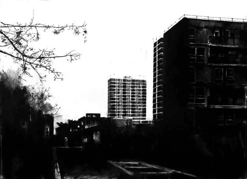 Estate, Looking East