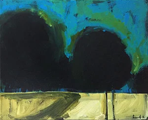 Dorstone, Herefordshire 2016 | 50 x 40 x 1.5cm Acrylic on canvas Signed £400 - buy this artwork