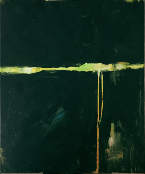 Northumberland Trail 2016 | 60 x 50 x 1.5cm Acrylic on canvas SOLD