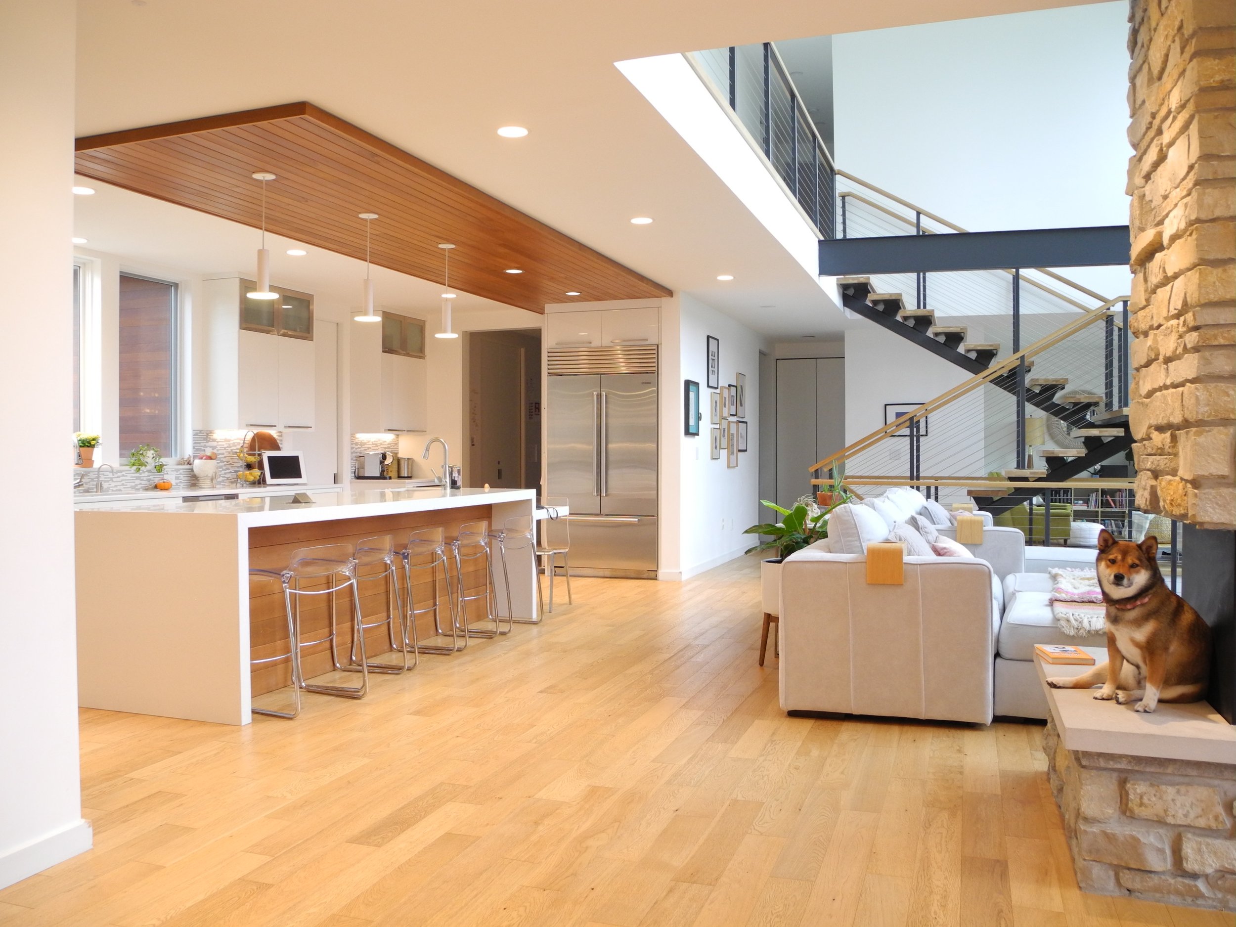 Upscale residential interiors scouted by Wisconsin location scout and location manager Stephanie Bartz