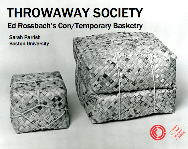 What's black, white, and red/read all over? The title slide of my 2017 CAA presentation!